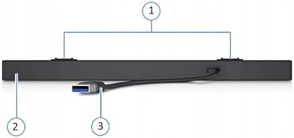 EMV DELL Slim SB521A - Soundbar, siyah
