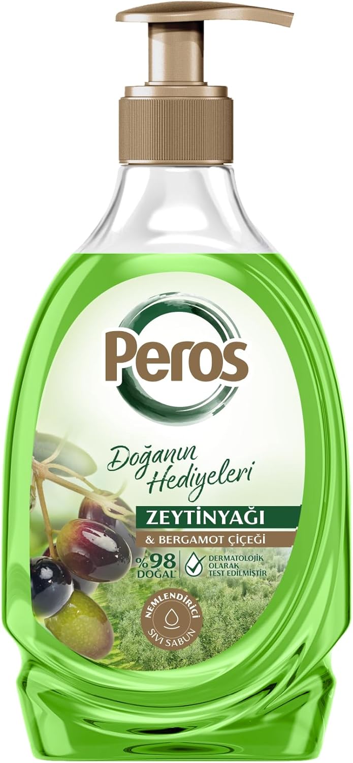 Alternative view of Peros Doğanın Hediyeleri Zeytinyağlı & Bergamot Çiçeği Sıvı Sabun 400 G