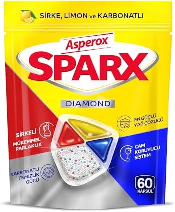Asperox Sparx Bulaşık Makinesi Kapsülü 60 Adet