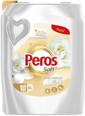 Peros Soft Yumuşatıcı Beyaz Çiçekler 5000 ml