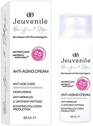 Jeuvenile Kırışıklık Karşıtı Anti-Aging Krem 50 ML (Avrupa 25 Yıl İnovasyon Ödüllü) 1 Paket (1 x 50 ml)