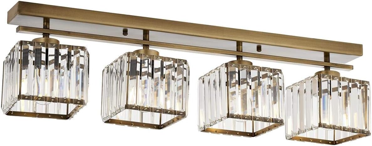 Alternative view of AV-60230-4EY Eskitme Kaplama Modern Avize E27 Metal Kristal 80x15cm