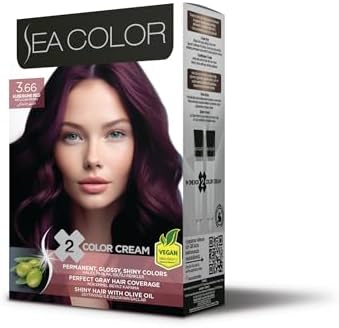 Sea Set Saç Boyası3.66 Patlıcan Moru
