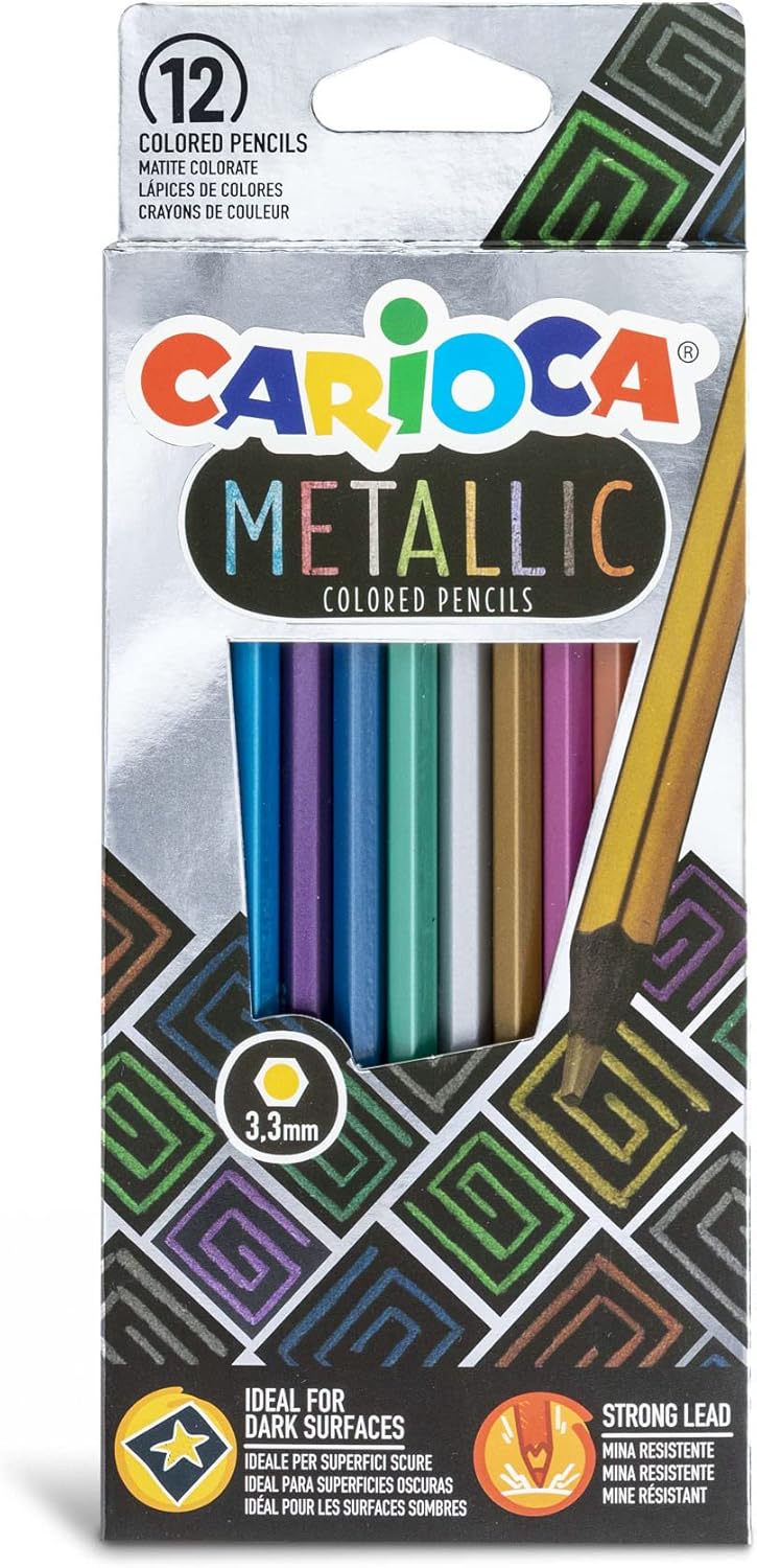 Metalik Kuru Boya 12'Li