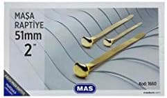 MAS Multipack Maşa Raptiye 51 Milimetre No:13 4 Paket
