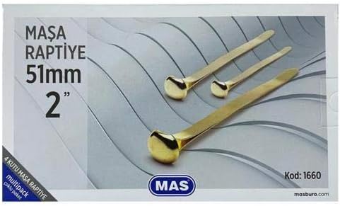 Alternative view of MAS Multipack Maşa Raptiye 51 Milimetre No:13 4 Paket