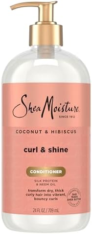 Alternative view of Shea Moisture Coconut & Hibiscus Bukle Kontrolü ve Parlaklık Saç Kremi 710ML