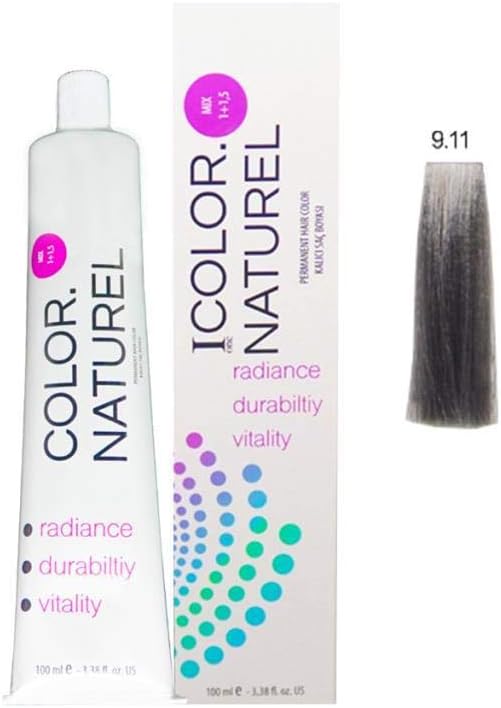 Alternative view of 9.11 COLOR NATUREL 100 ML YOGUN KÜLLÜ SARI