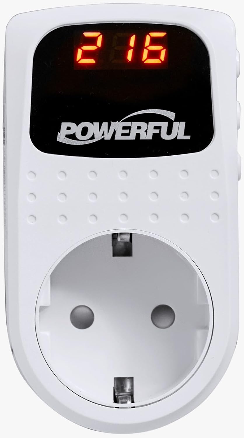 Alternative view of POWERFUL VP-116 3500W GERİLİM KORUMA PRİZİ