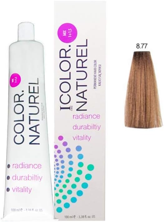 Saç Boyası 8.77 Karamel 100 ml