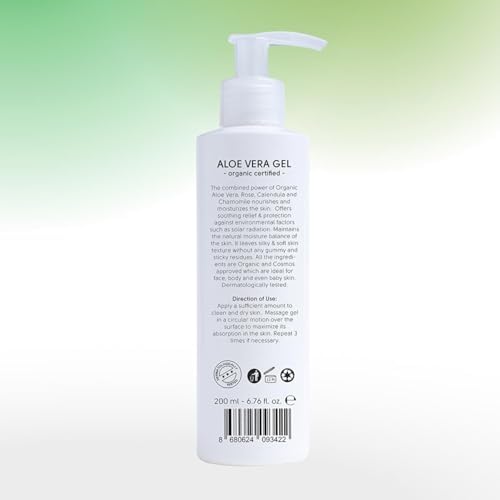 Ecowell Organik Aloe Jel (200 ml)
