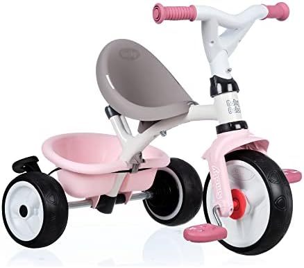 741401, Baby Balade Plus 3 in 1 Bisiklet, Ergonomik Tasarım, Emniyet Kemerli, Sağlam Metal Yapı, Ayarlanabilir Direksiyon Boyu, Bagajlı Sele, EVA Lastikli