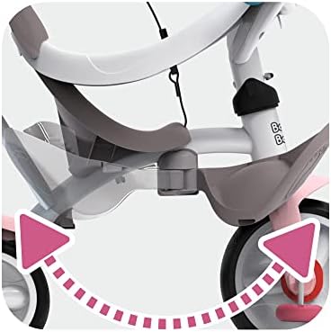 Alternative view of 741401, Baby Balade Plus 3 in 1 Bisiklet, Ergonomik Tasarım, Emniyet Kemerli, Sağlam Metal Yapı, Ayarlanabilir Direksiyon Boyu, Bagajlı Sele, EVA Lastikli