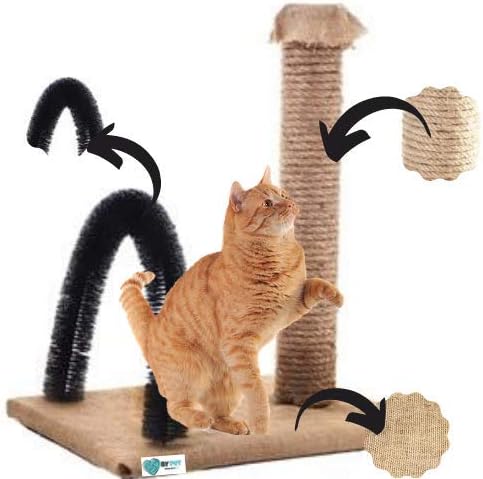 Alternative view of BY PET Kedi Kaşıma Ve Tırmalama Tahtası (Siyah)