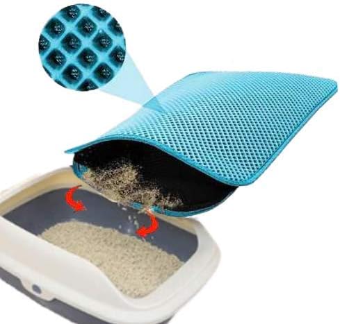 bypet Kedi Tuvaleti Önü Elekli Kedi Kumu Paspası 60 x 40 cm