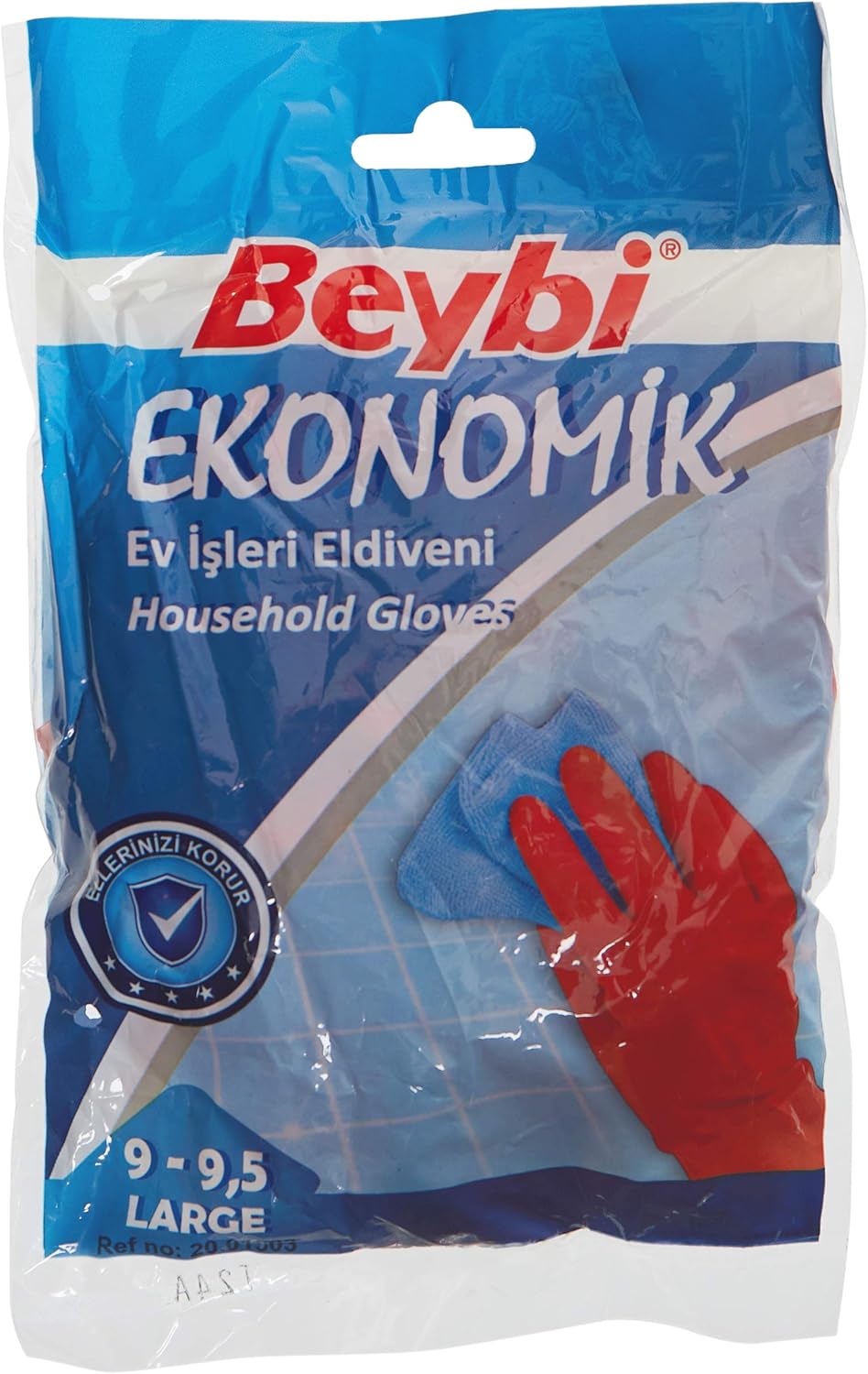 Beybi GJLRTW68_c08937 Ekonomik Temizlik Eldiveni Çift, 9/9.5