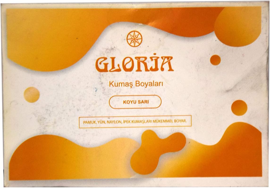 Alternative view of Kumaş Boyası Koyu Sarı 10 Gr Paket