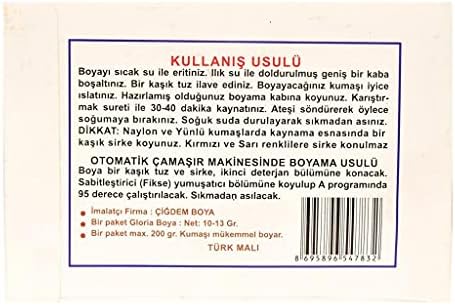 Kumaş Boyası Açık Kahve 10 Gr Paket