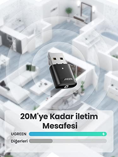 Alternative view of Mini USB Dongle Bluetooth 5.0 Adaptör Siyah