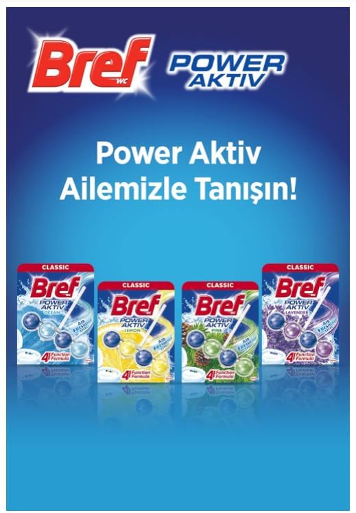 Power Çam ve Lavanta Kokulu 4'lü Klozet Bloğu 4 x 50 g, Çam & Lavanta 4