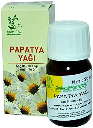 Doğan Baharatçılık Papatya Yağı 20ml Saf Doğal Saç Bakım Yağı