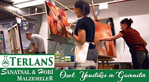 Su Bazlı Parlak Vernik 250 ml Akrilik ve Yağlı Boya Koruyucu