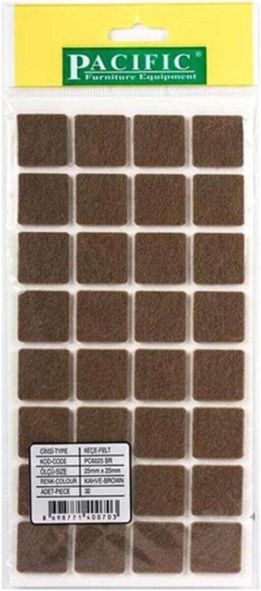 Alternative view of Masa Keçesi 25X25 mm Kare