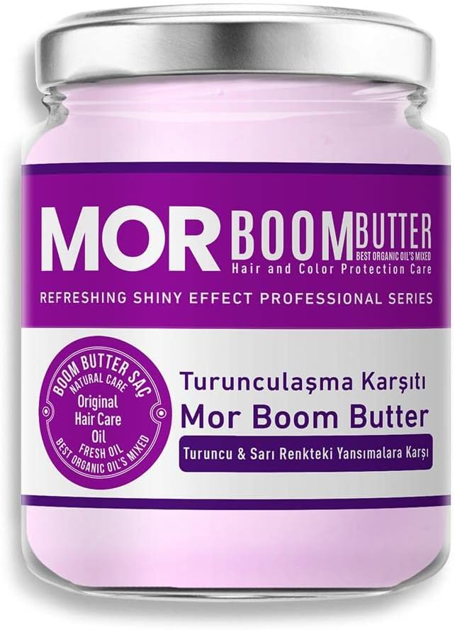Alternative view of BOOM BUTTER Turunculaşma Karşıtı Mor Saç Bakım Yağı 190 ML