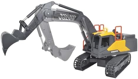 Dickie, 203729018, RC Madencilik Ekskavatörü, Uzaktan Kumandalı, Hareketli Kabin ve Kürek, Ekskavatör, Işık ve Ses Efektli, 60 cm Uzunluğunda, RC Mining