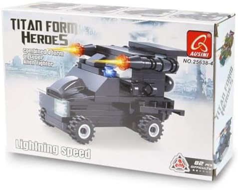 Alternative view of Ausini-Ausini Heroes Set 25638-4