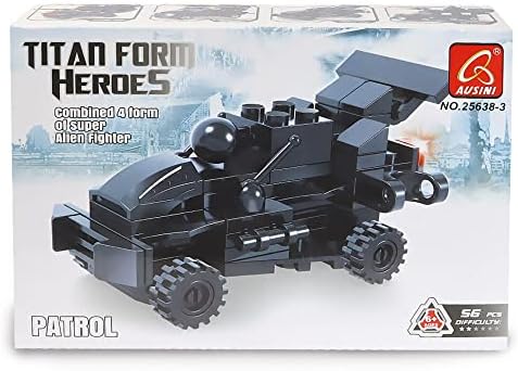 Alternative view of Ausini-Ausini Heroes Set 25638-3