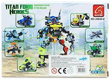 Alternative view of Ausini Heroes Set 25830-8 Renkli 6+