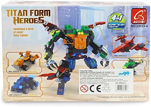 Alternative view of Ausini-Ausini Heroes Set 25533-4