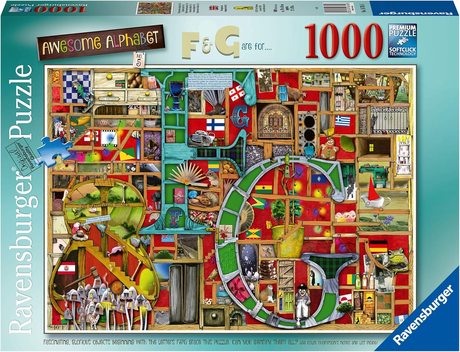 Alternative view of 1000 Parça Puzzle C Thompson FG