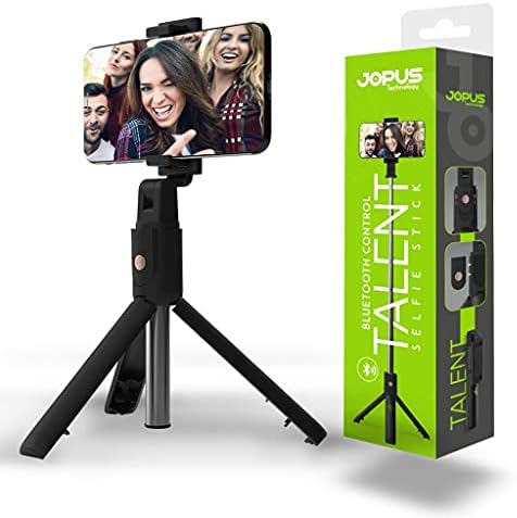 Talent Bluetooth Telefon Selfie Çubuğu, Uzaktan Kontrollü Kumandalı, 19.5 cm, 270° Dönebilir, Katlanabilir