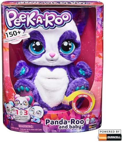 Alternative view of Peek-A-Roo -Peek-a-roo İnteraktif -Roo Gizemli Bebek ve 150'den fazla Ses ve Eylemler ile Peluş Oyuncak, 5 yaş ve üstü kızlar için çocukların oyuncakları