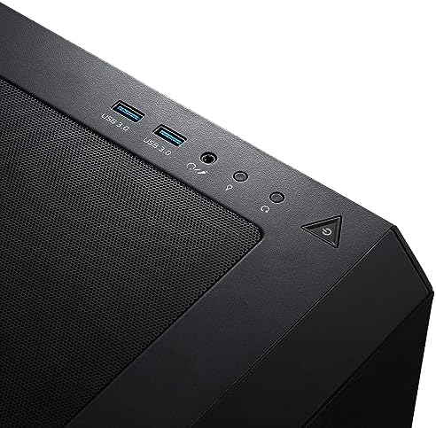 ADATA XPG GÜÇLÜ Orta Boy Bilgisayar Kasası, ATX/Micro ATX, Mini-ITX, Kompakt Boyut, Temperli Cam Yan Panel, I/O USB 3.0 Bağlantı Noktası, Siyah