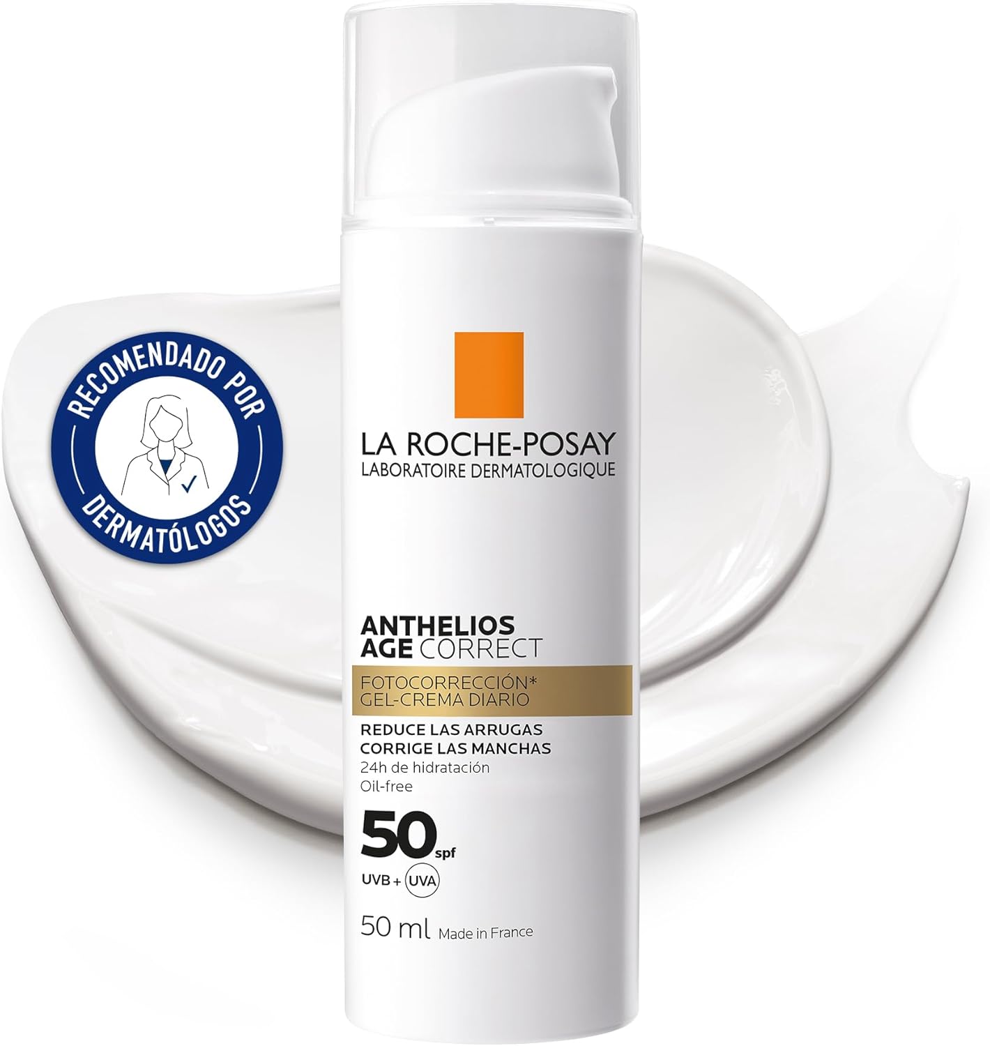 Alternative view of Anthelios Age Correct Uv Kaynaklı Yaşlanma Karşıtı Güneş Koruyuculu Krem 50 ML 1 Paket (1 x 50 ML)