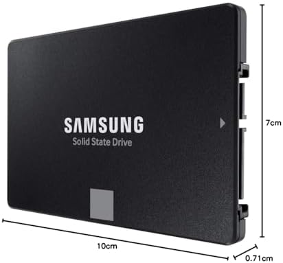 870 EVO SATA III 2.5", 1 TB SSD, 560 MB/sn Okuma, 530 MB/sn Yazma, ‎MZ-77E1T0BW