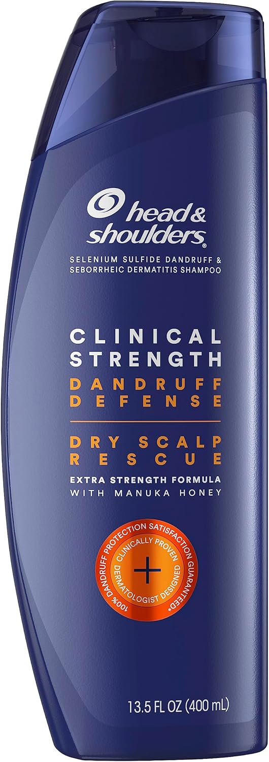 Alternative view of & Shoulders Klinik Kuru Saç Derisi Kurtarma Şampuanı, 13,5 fl oz, 5,349 fl oz