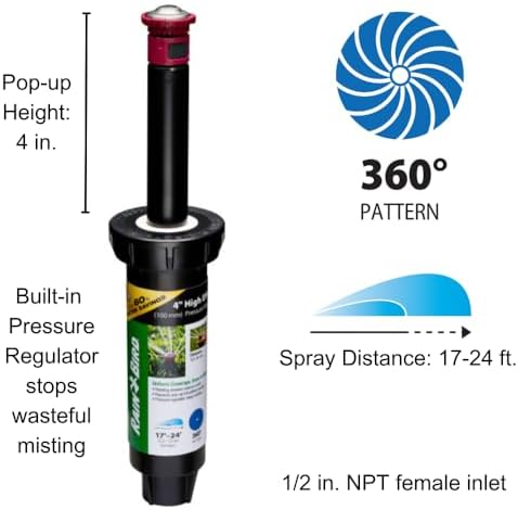 Alternative view of 22SAFPROPR Basınç Düzenleyici (PRS) Yüksek Verimli Pro Döner Sprinkler, 360° Tam Desen, 17' - 24' Püskürtme Mesafesi, 10 cm Açılır Yükseklik
