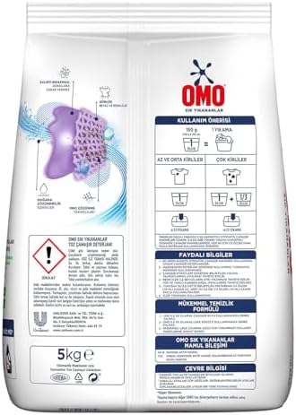 Sık Yıkananlar Beyazlar ve Renkliler Toz Deterjanı 5 kg