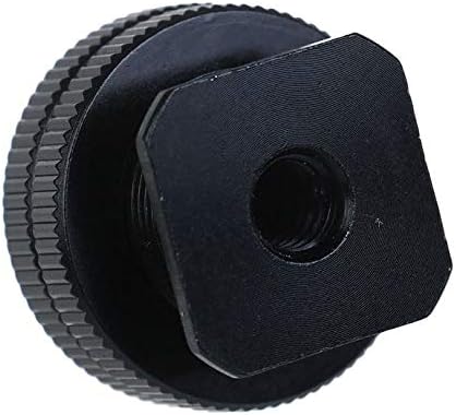 Alternative view of ayex Flaş Kızağı ve 1/4 İnç, Monopod Vb. İçin 5/8 İnç Mikrofon Adaptörü