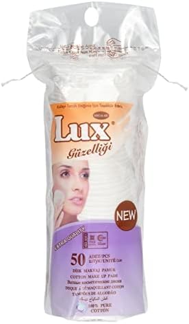 LUX disk makyaj temizleme pamuğu 50'li