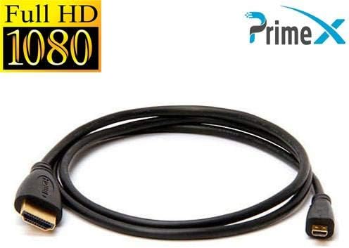 Alternative view of PX-1121 Micro HDMI to HDMI 1.5 Metre 1080P FullHD Kablo, Micro Hdmi Kablo