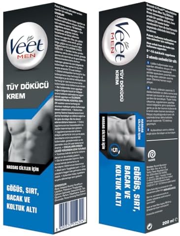 Alternative view of Men Tüy Dökücü Krem Erkeklere Özel Hassas Ciltler için (1 x 200 ml)