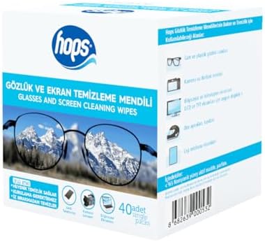 Alternative view of Hops Gözlük Camı Temizleme Mendili 40'lı