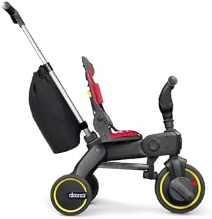 Liki Trike Tek Parça Katlanır 3 Tekerlekli Bebek Bisikleti S3 - Flame Red