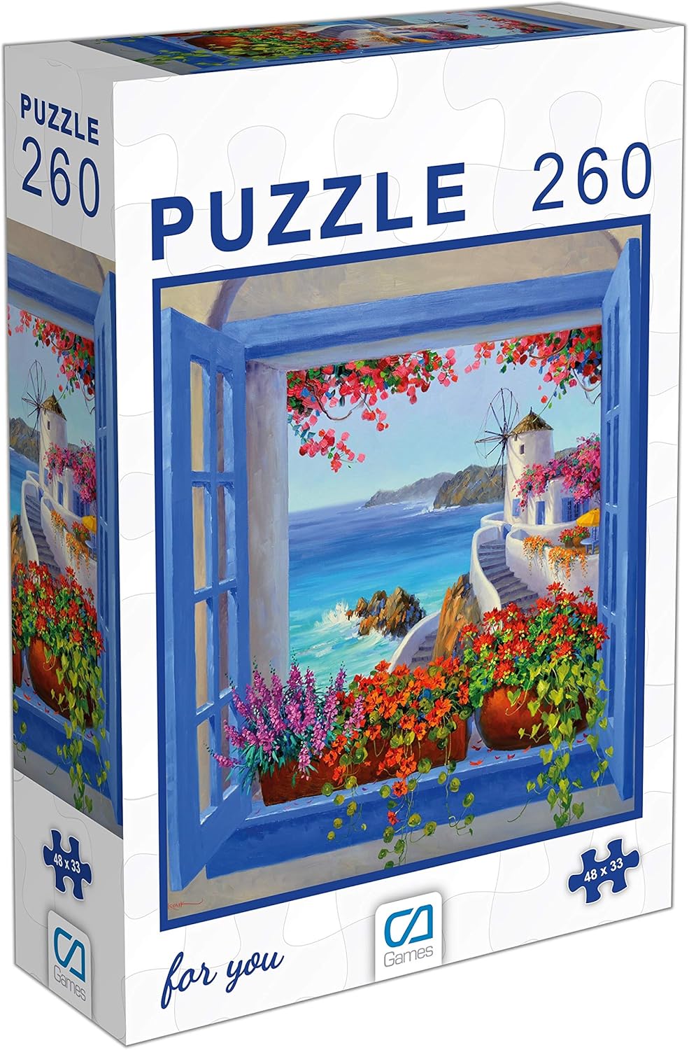 Alternative view of Pencere Puzzle 260 Parça 48 x 33 Cm. 6002