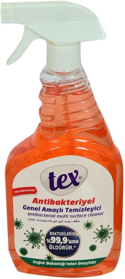 Alternative view of Tex Antibakteriyel Genel Amaçlı Yüzey Temizleyici 750 ML Turuncu